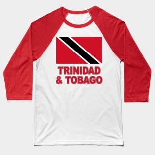 The Pride of Trinidad and Tobago - National Flag Design Baseball T-Shirt